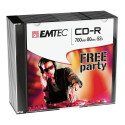 Emtec CD-R 700MB/80MIN 52x Free Party 10 pcs