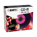 Emtec CD-R 700MB 52x Vinyl Look 10 pcs