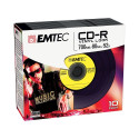 Emtec CD-R 700MB 52x Vinyl Look 10 pcs