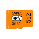 Emtec mSD 512GB UHSI U3 V30 A2 Gaming Orange