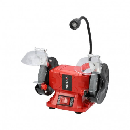 Galda slīpmašīna 250W, YATO, YT-822103, 150x32 mm, 2980 apgr./min, ar putekļu izsūknēšanu