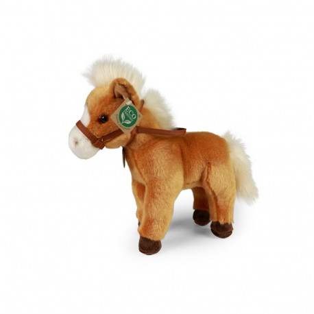 Rappa - Pluszowa realistyczna maskotka Konik brązowy 30 cm Eco-Friendly