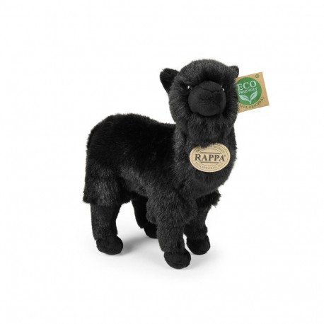 Rappa - Pluszowa realistyczna maskotka Lama czarna 23 cm Eco-Friendly
