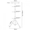 Tripod for floodlights LED Maclean MCE583