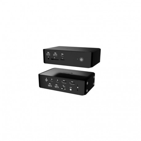 Thunderbolt 5 Quattro Display dokkimisjaam - 5× USB, 2.5G LAN, 140 W Power Delivery