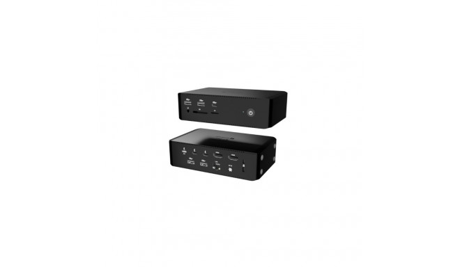 Thunderbolt 5 Quattro Display dokkimisjaam - 5× USB, 2.5G LAN, 140 W Power Delivery