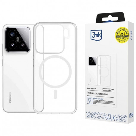 Armor MagCase Xiaomi 15 MagSafe läbipaistev