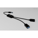 USB-A Cable HUB 2 x USB-A