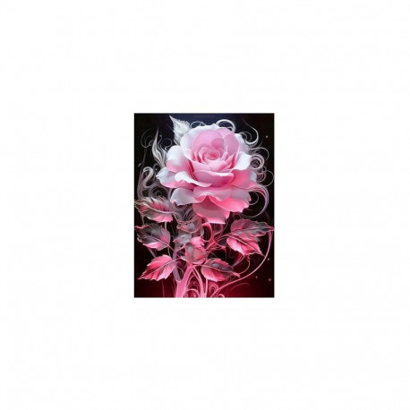 Diamond mosaic - Rose flowers