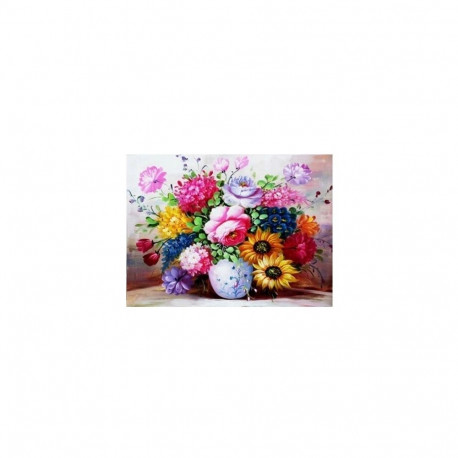 Diamond mosaic - Bouquet of flowers