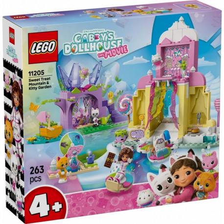 Bricks Gabbys Dollhouse 11205 Sweet Treat Mountain & Kitty Garden