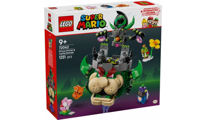Bricks Super Mario 72042 Prince Florian & Castle Bowser