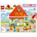 Bricks DUPLO 10459 Family House with Memory Game