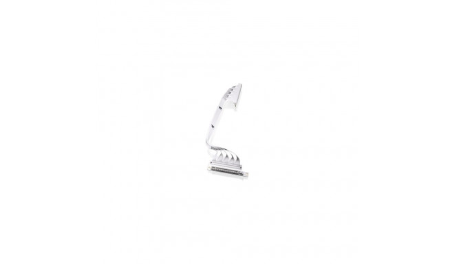 Riser PCI-E 4.0 x16 400mm Dual 90 Snow