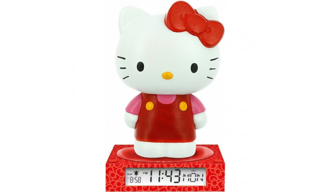 3D lamp with alarm clock Hello Kitty