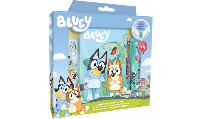 Diary with magic pen Bluey