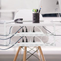 Under-desk cable organizer, MC-102W