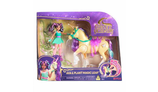 Figures set Unicorn Academy Small dolls Ava/Leaf