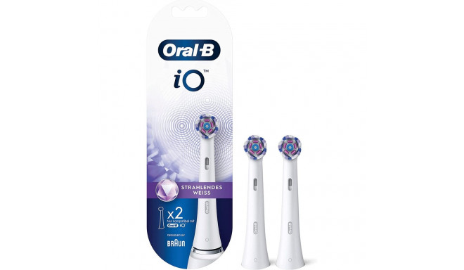 Braun Oral-B iO Radiant White 2er valged harjapead