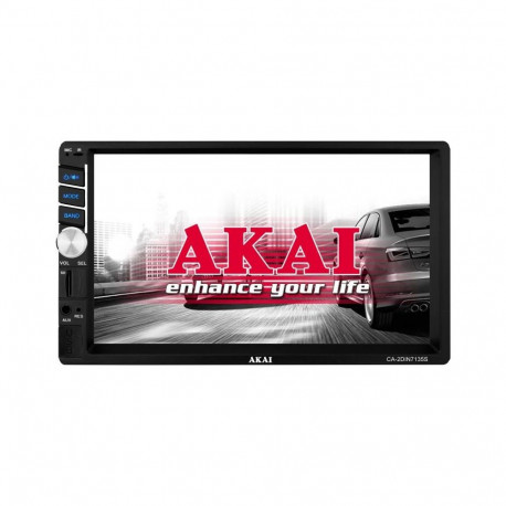 Akai 7-tolline 2-DIN auto raadio CA-2DIN7135S