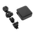 Targus GaN 100 W USB-C/USB-A mitme pordiga laadija, must