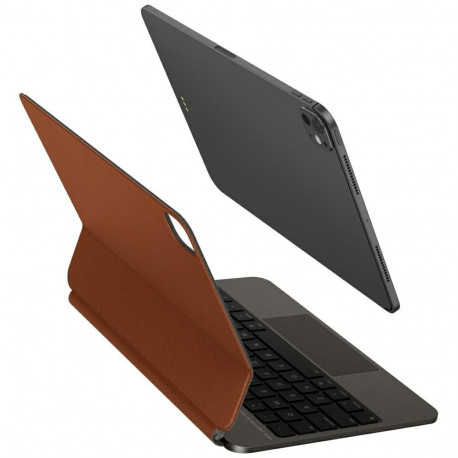 Case UNIQ Venno Pro Magnetic Smart with keyboard for iPad Pro 11" M4 (2024) caramel