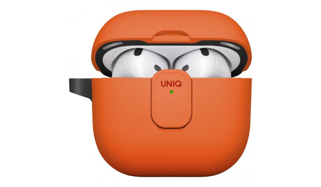 Case UNIQ Clyde AirPods 4 Lock ümbris oranž