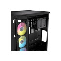 Corsair Dual Chamber PC Case | iCUE LINK 6500X RGB | Black | Mid Tower | Power supply included No | 