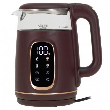 Adler AD 1305BU Electric kettle with temperature control 1.7L 2200W
