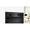 Bosch Oven | HRG578BB7 | 71 L | Electric | Pyrolysis | Knobs | Steam function | Height 59.5 cm | Wid