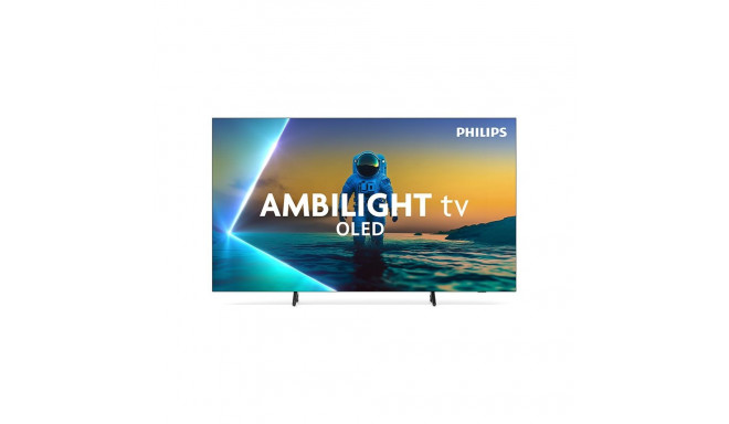 Philips OLED 4K Ambilight TV | 77OLED820/12 | 77 | Smart TV | Google TV | UHD | Grey