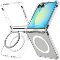 Spigen Ultra Hybrid Pro Mag MagSafe ümbris Samsung Galaxy Z Flip7 läbipaistev