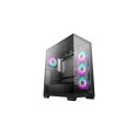 Case|DEEPCOOL|CG580 4F|MidiTower|Case product features Transparent panel|Not included|ATX|MicroATX|M
