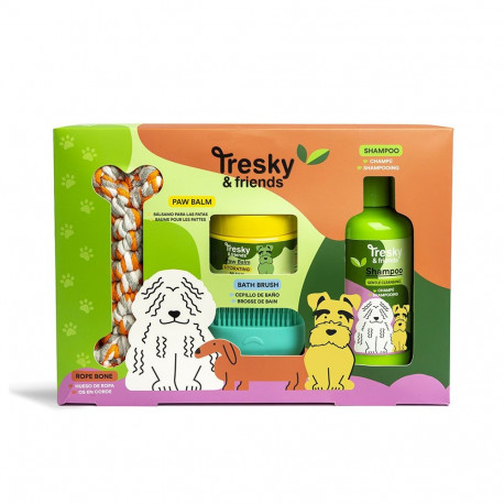 TRESKY & FRIENDS LIMPIEZA MASCOTA ESTUCHE 4 pz