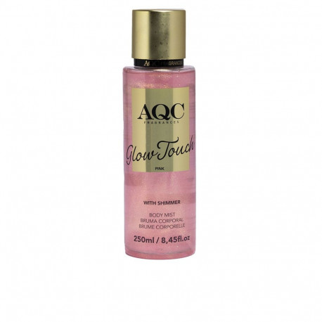 AQC FRAGRANCES kehasprei GLOW TOUCH, sädelev 250ml, roosa