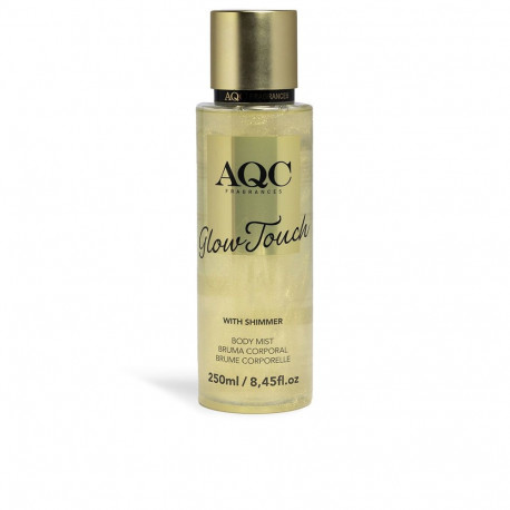 AQC FRAGRANCES GLOW TOUCH GOLD sädelev kehasprei 250ml