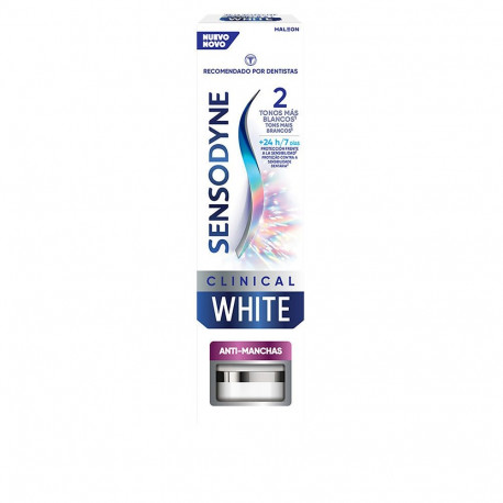 SENSODYNE CLINICAL WHITE antimanchas crema dental 75 ml