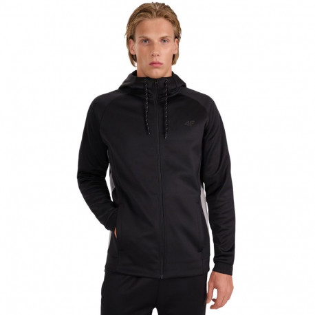 Bluza męska 4F FNK M587 głęboka czerń 4FWAW25TFSWM587 20S S