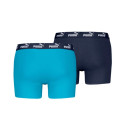 Bokserki męskie Puma Elements Basic 2P niebieskie,granatowe 938753 08 2XL