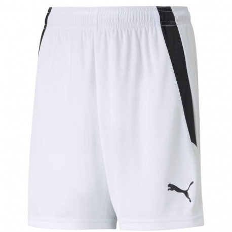 Puma laste lühikesed püksid teamLIGA Jr 704931 04 140cm, valge