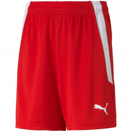 Spodenki dla dzieci Puma teamLIGA czerwone 704931 01 116cm