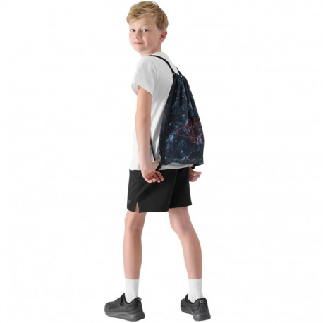 4F poiste komplekt (t-särk, lühikesed püksid, kott) M085 4FJWAW25TAPSM085 20S 134-140cm, süsimust