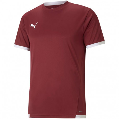 Puma meeste särk teamLIGA Jersey 704917 09 2XL, burgundia