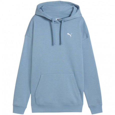 Bluza damska Puma ESS Relaxes Hoodie niebieska 684976 34 XL
