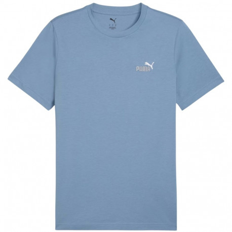 Koszulka męska Puma Ess 2 Color Small No. 1 Logo Tee niebieska 684717 34 M