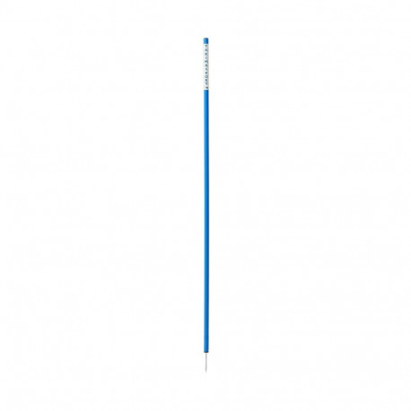 Tyczka treningowa Yakima Sport metalowa końcówka 1,6 m niebieska 100646