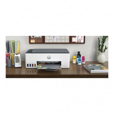 HP Smart Tank 580 AiO Print Scan Copy 12/5ppm Printer
