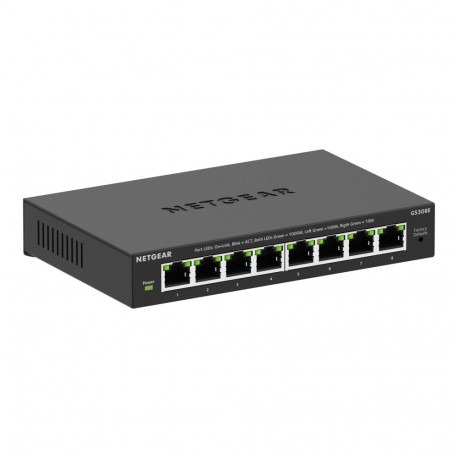NETGEAR 8-porti gigabit plus lüliti GS308E