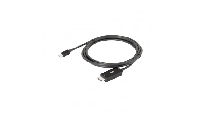 CLUB 3D MiniDisplayPort 1.4 HDMI 4K120Hz või 8K60Hz HDR10+ kaabel M/M 1,8 m