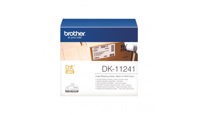BROTHER DK11240 saatmise sildid suurtele ümbrikutele 600 tk rullis for P-touch for QL-1050 QL-1050N 
